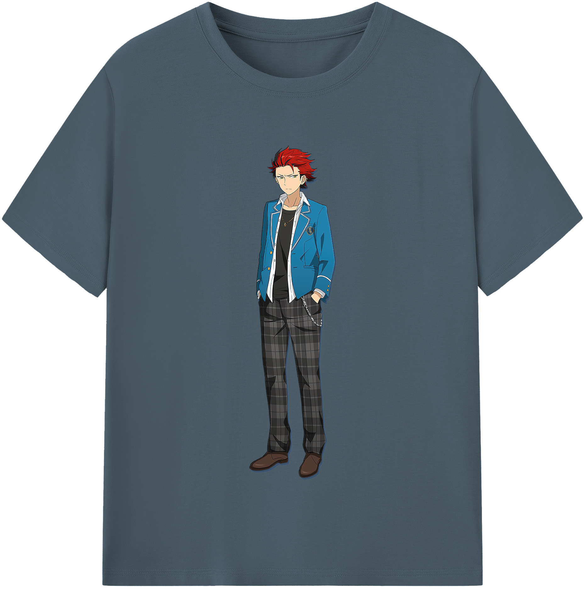 （画像用） あんさんぶるスターズ! Ensemble Stars 綿100％半袖Tシャツ（フロントプリント）